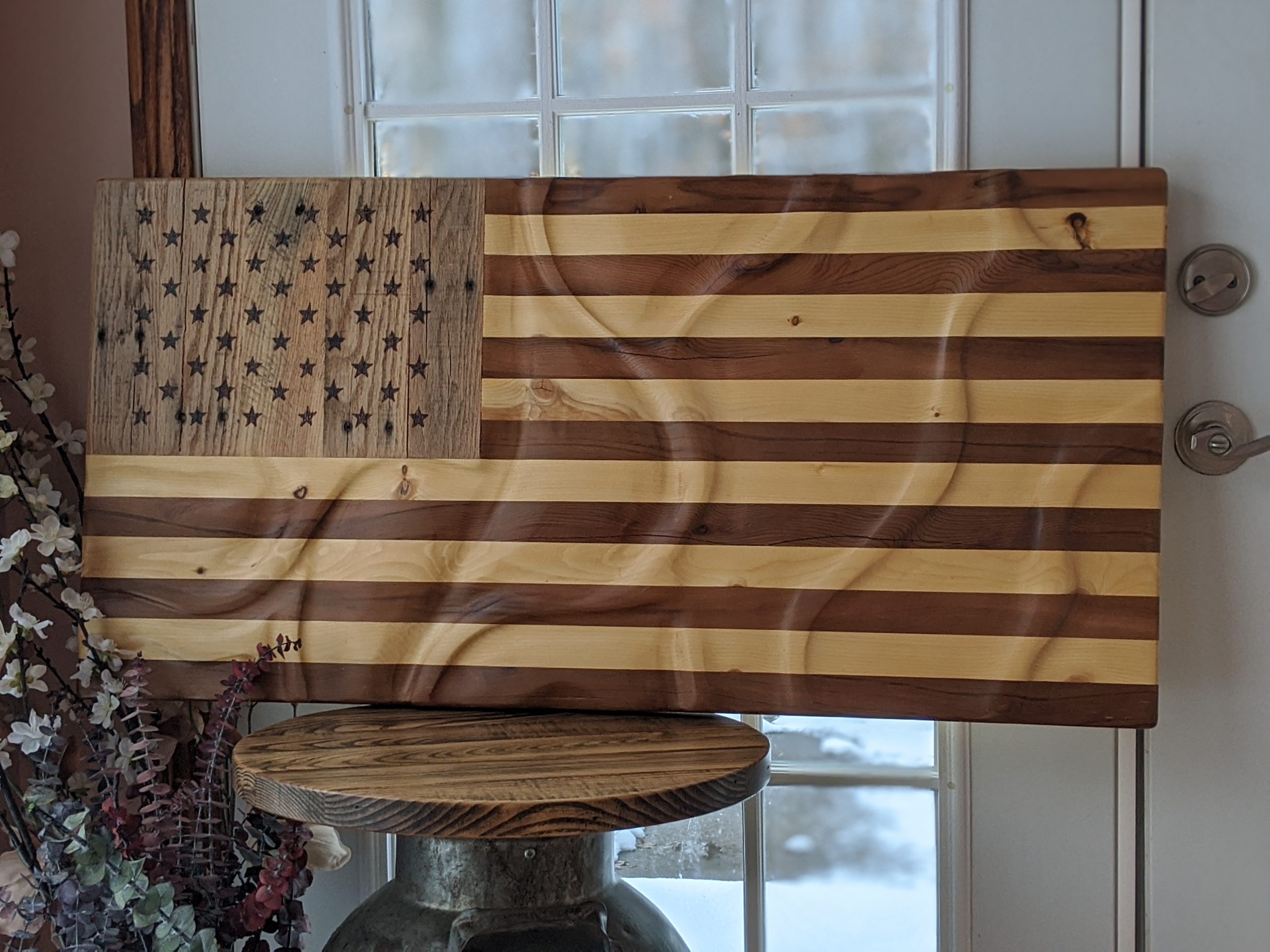 'Carved Old Glory'